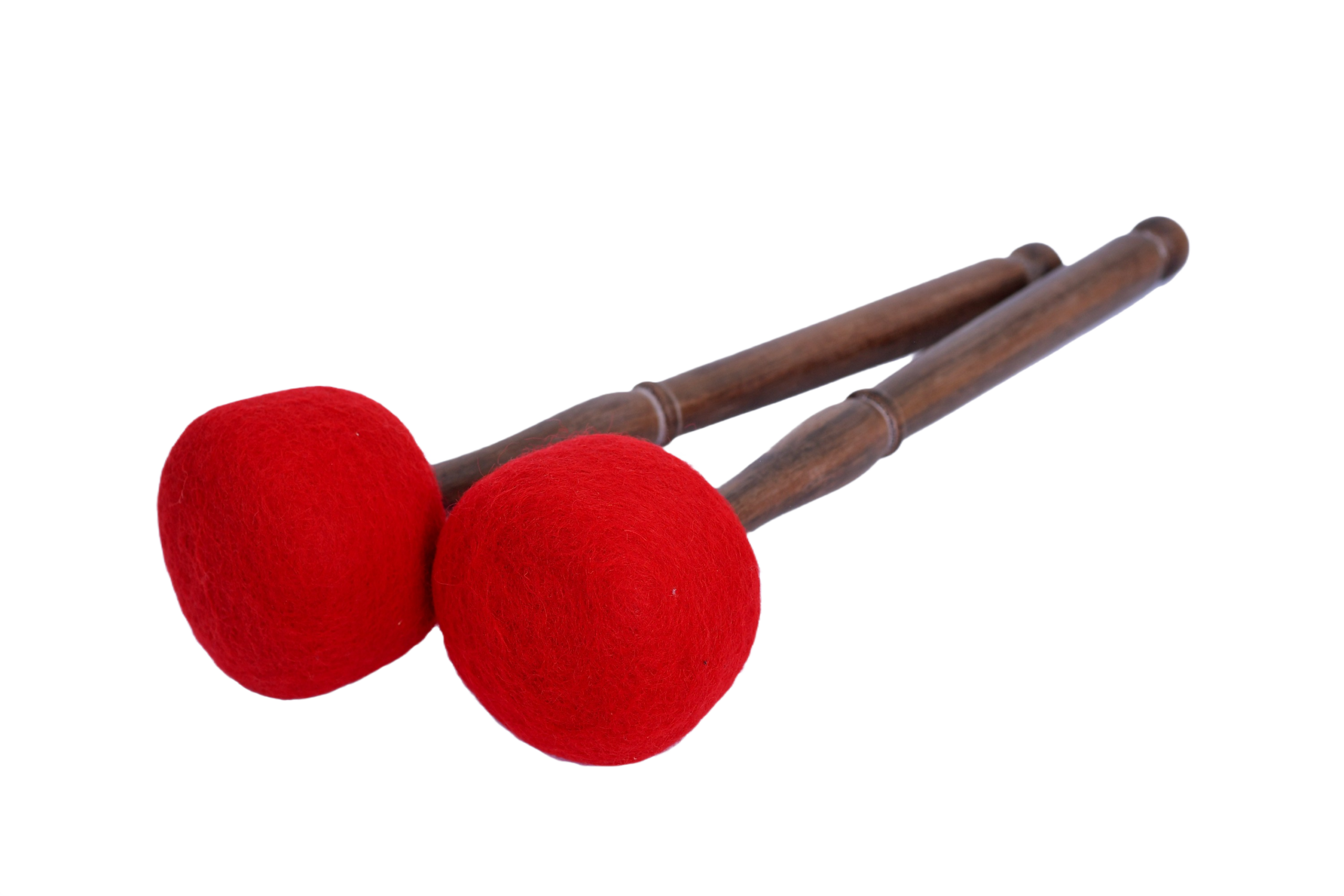 Home wooden mallets for singing bowls