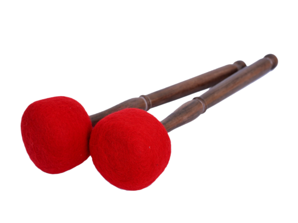wooden mallets for singing bowls