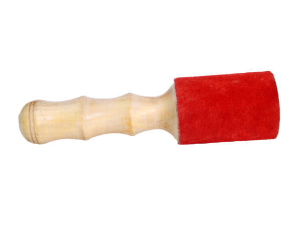 Large wooden mallets for singing bowls