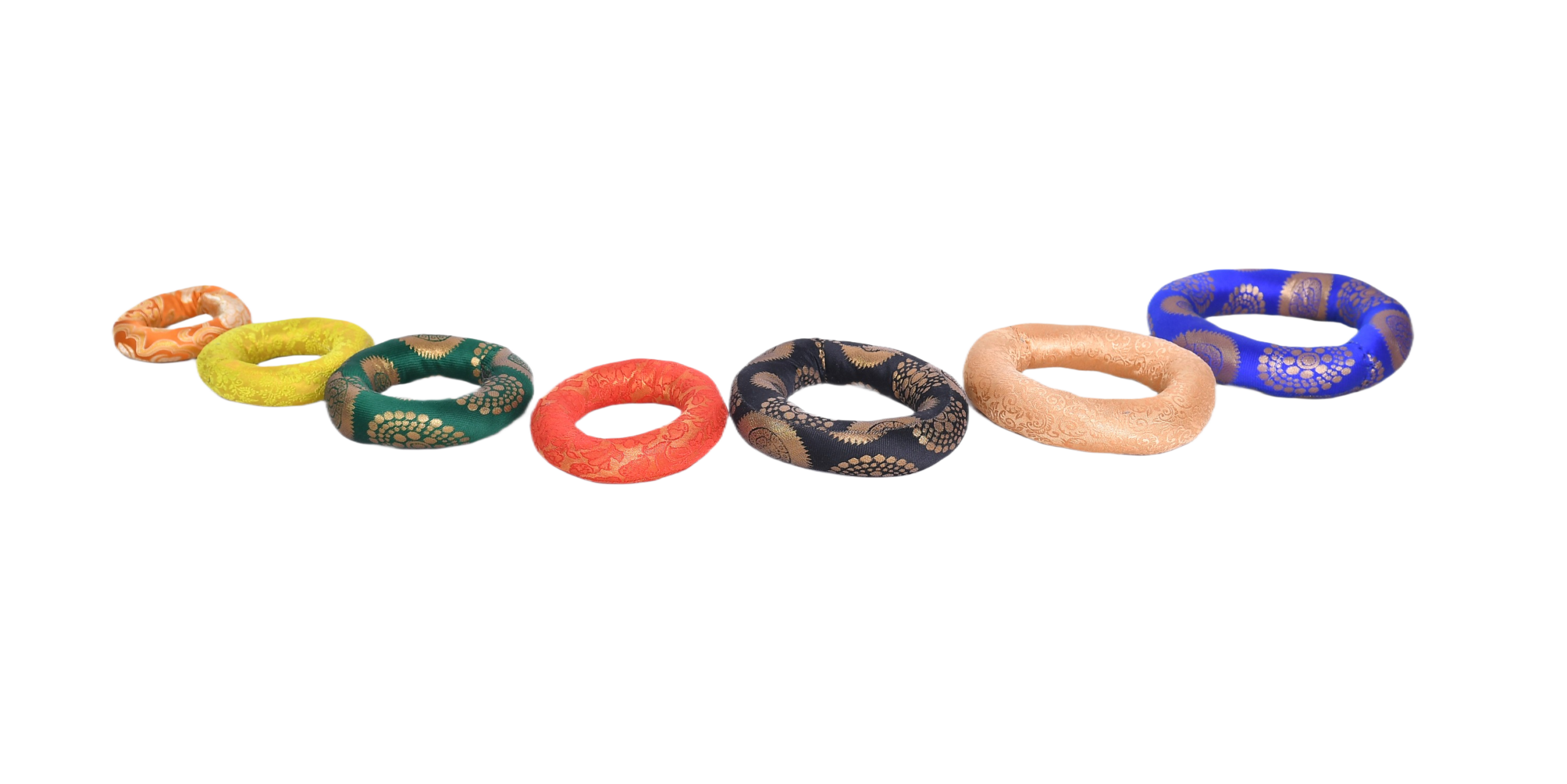 singing bowl cushion, donut shape singing bowl cushion, donut shape