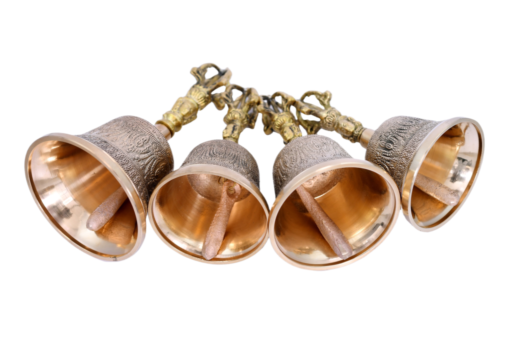 fine tibetan bells brass